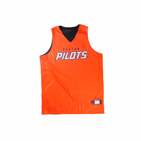 TYP06飛行猿雙面練習球衣-橘黑