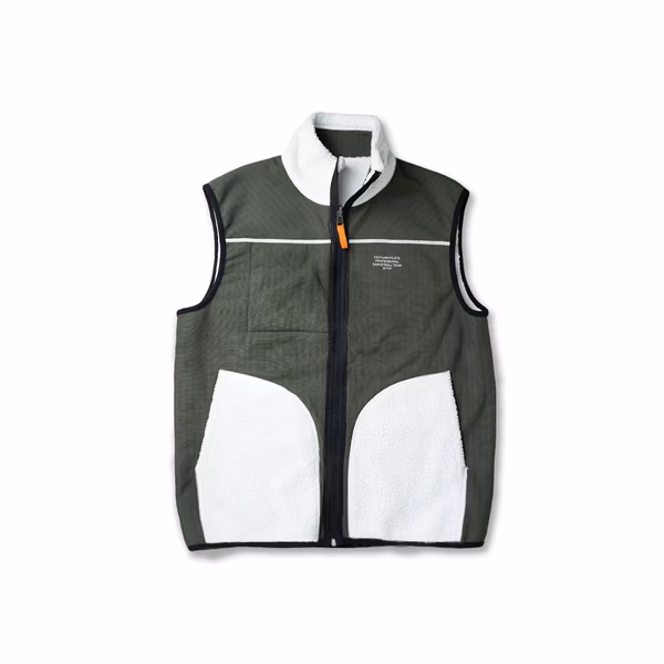 毛絨絨雙面穿背心