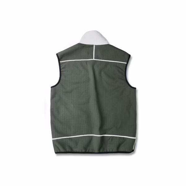 毛絨絨雙面穿背心